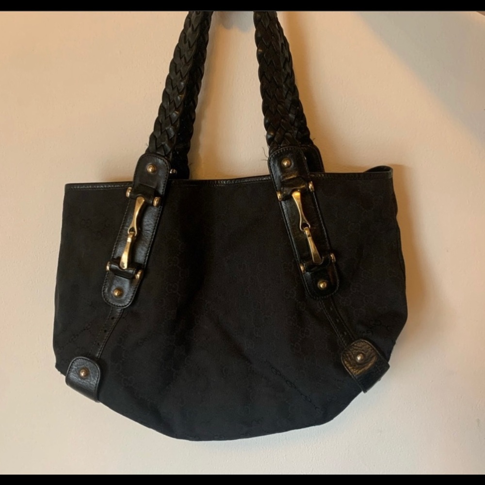 Authentic Black Gucci purse